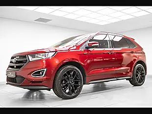 Used 2018 Ford Edge Sport Red - Interior and Exterior details 3