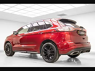 Used 2018 Ford Edge Sport Red - Interior and Exterior details 4