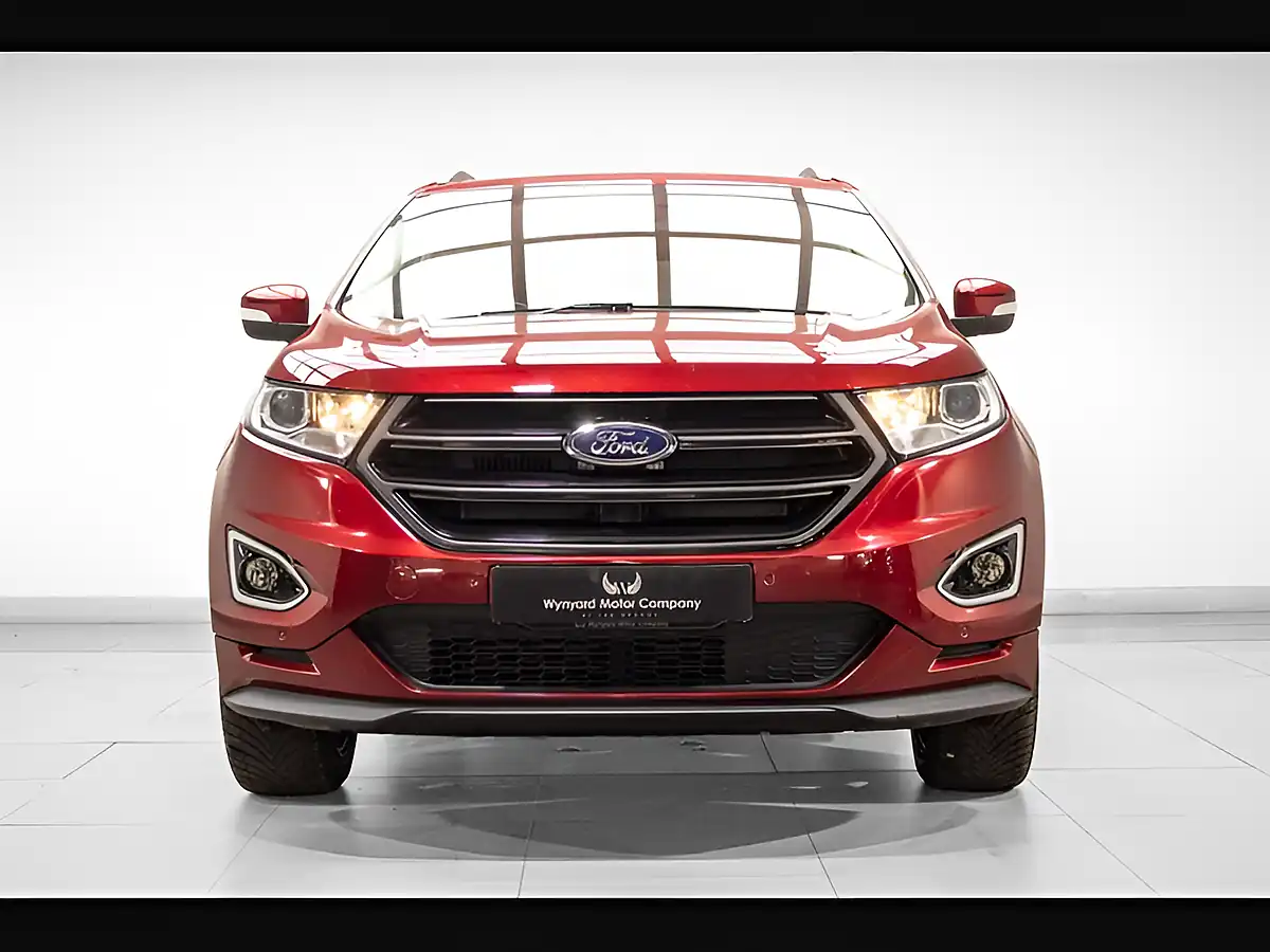 Used 2018 Ford Edge Sport Red - Interior and Exterior details 5