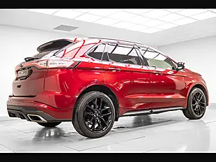 Used 2018 Ford Edge Sport Red - Interior and Exterior details 7