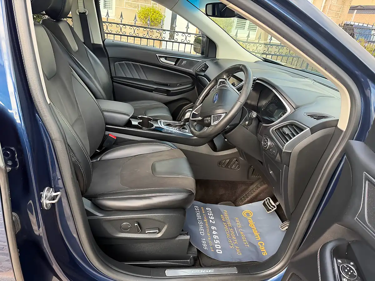 Used 2018 Ford Edge ST-Line Blue - Interior and Exterior details 2