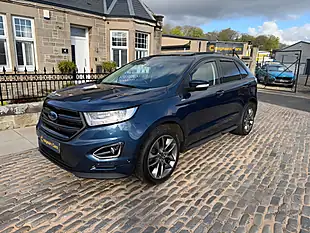 Used 2018 Ford Edge ST-Line Blue - Interior and Exterior details 6