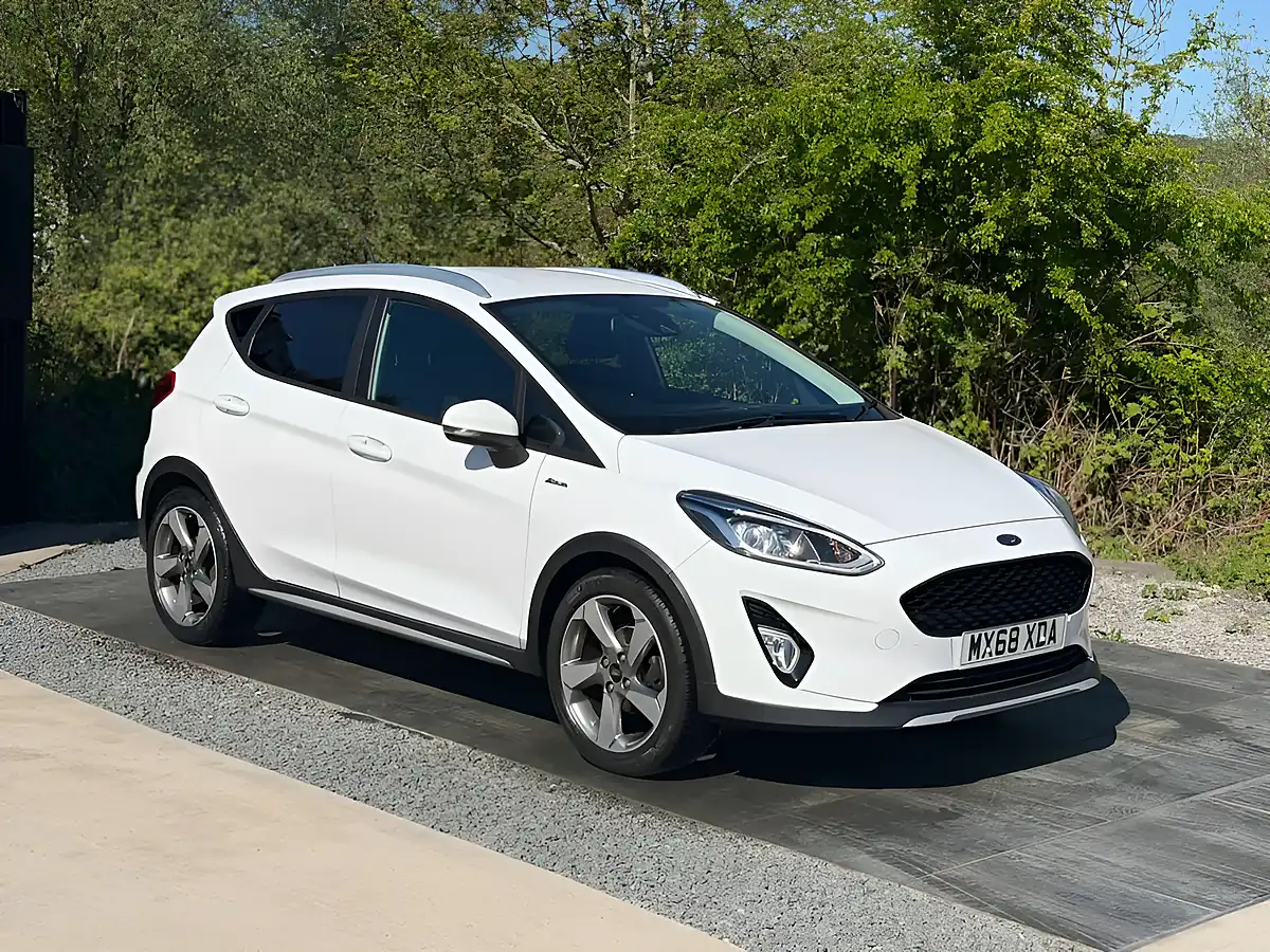 Used 2018 Ford Fiesta Active 1 White - Interior and Exterior details 3