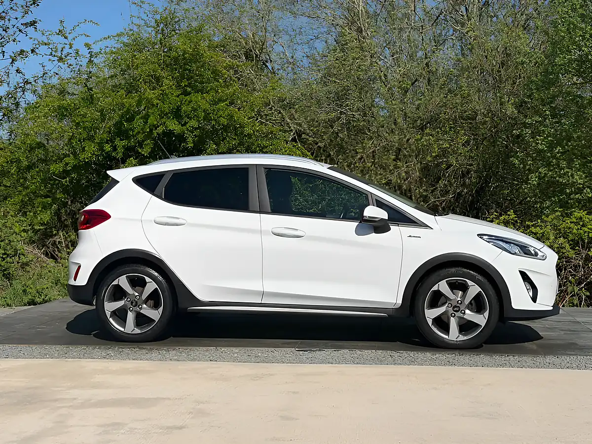 Used 2018 Ford Fiesta Active 1 White - Interior and Exterior details 4