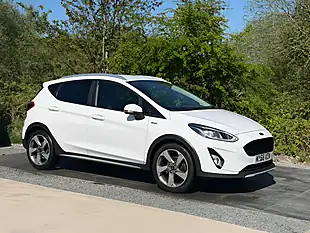 Used 2018 Ford Fiesta Active 1 White - Interior and Exterior details 9