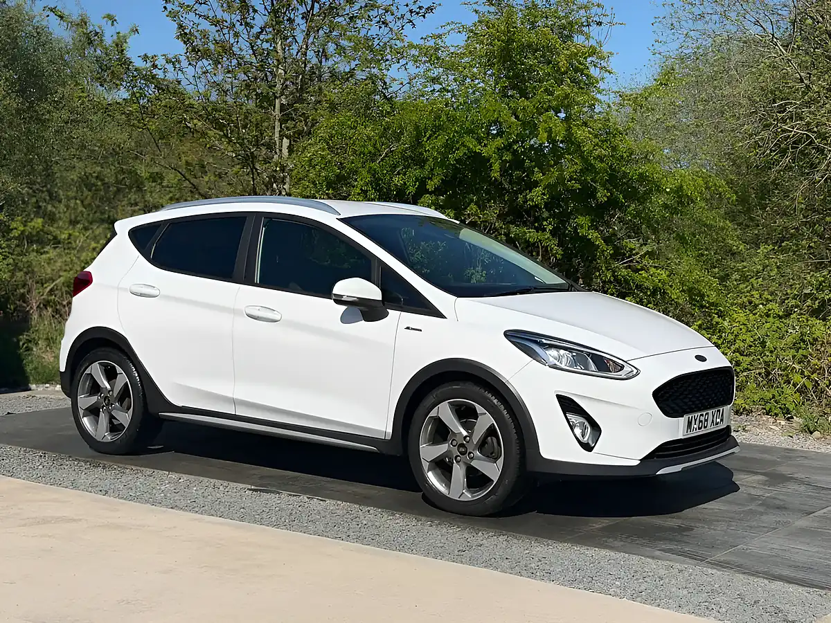 Used 2018 Ford Fiesta Active 1 White - Interior and Exterior details 9