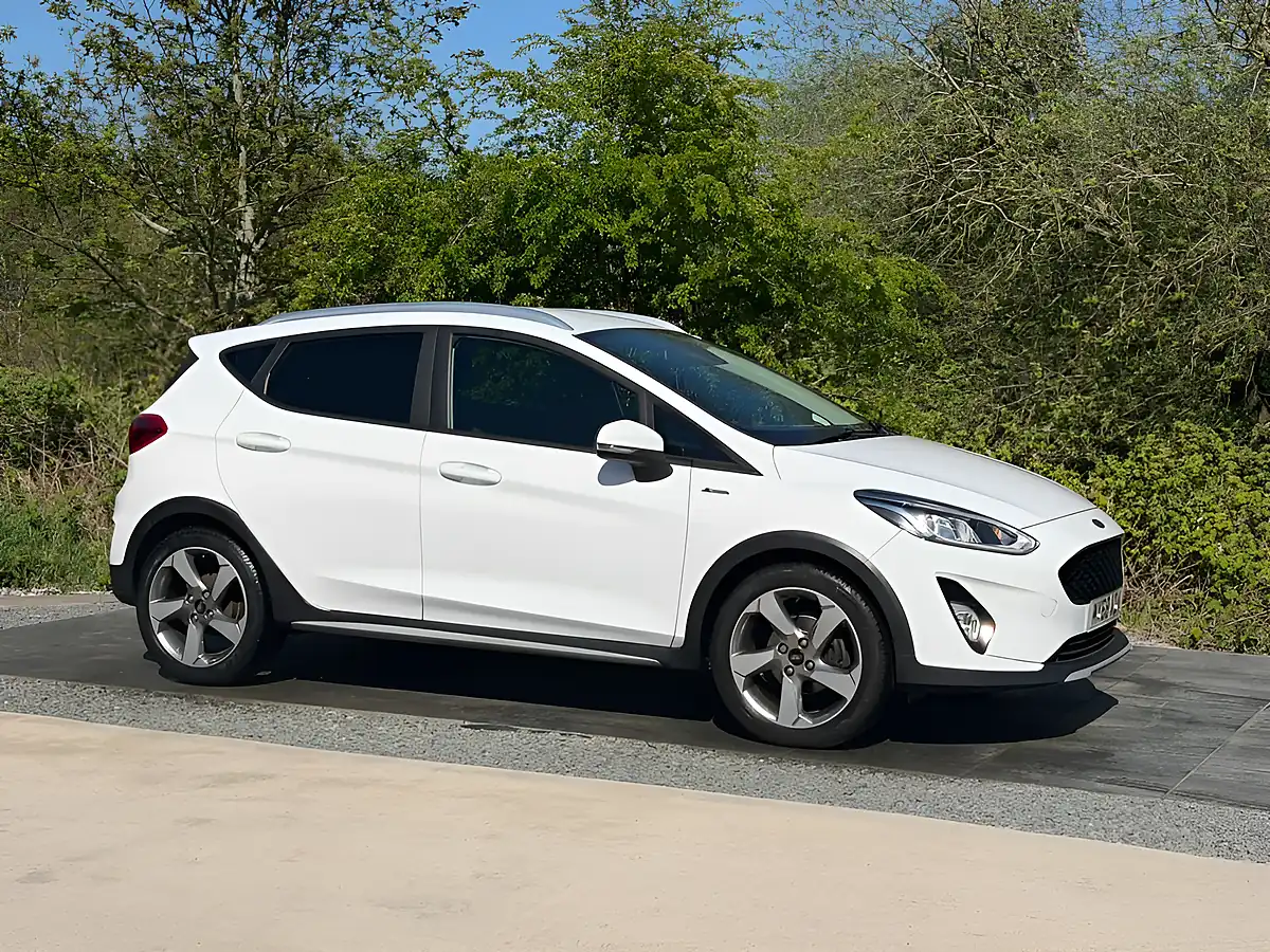 Used 2018 Ford Fiesta Active 1 White - Interior and Exterior details 11