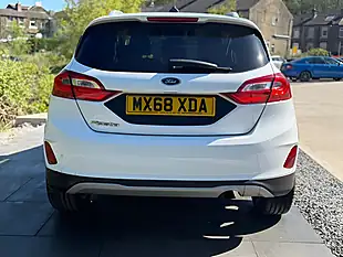 Used 2018 Ford Fiesta Active 1 White - Interior and Exterior details 3