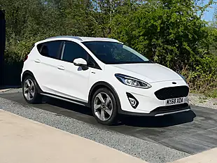 Used 2018 Ford Fiesta Active 1 White - Interior and Exterior details 8
