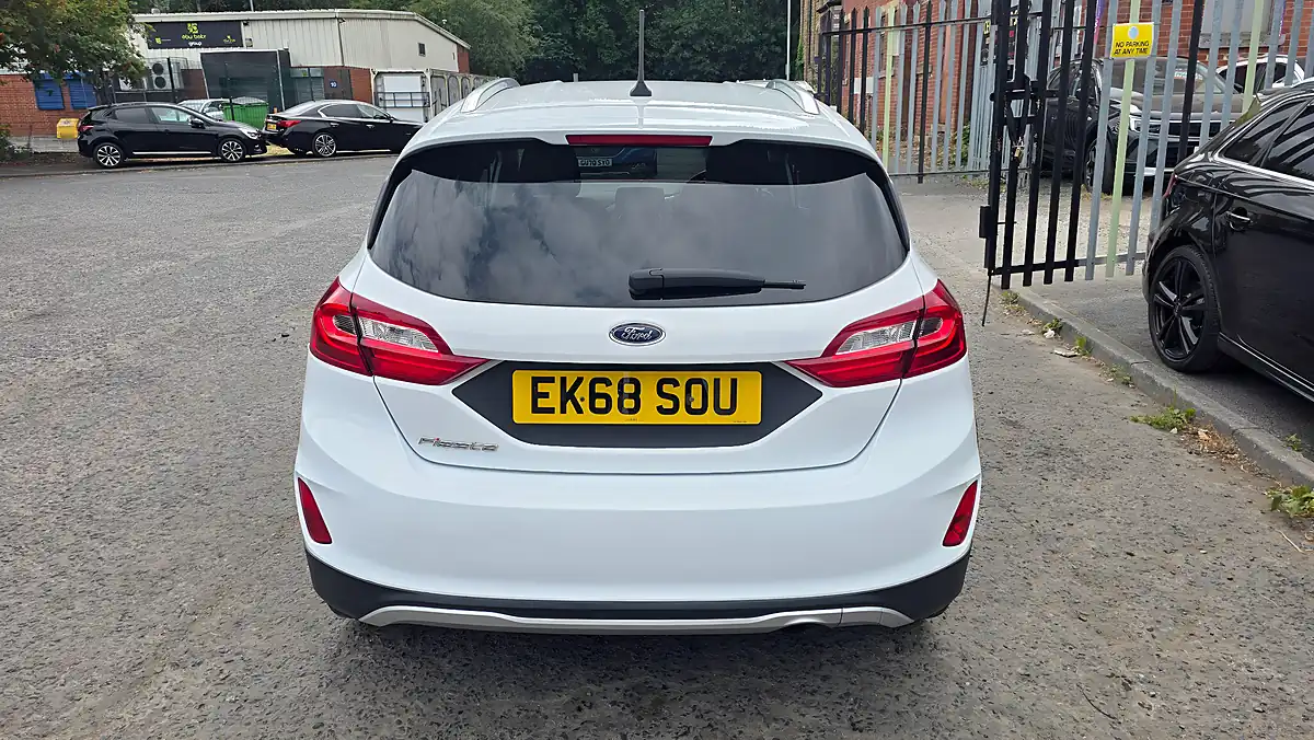 Used 2018 Ford Fiesta Active 1 White - Interior and Exterior details 10