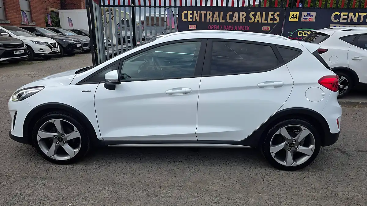 Used 2018 Ford Fiesta Active 1 White - Interior and Exterior details 11
