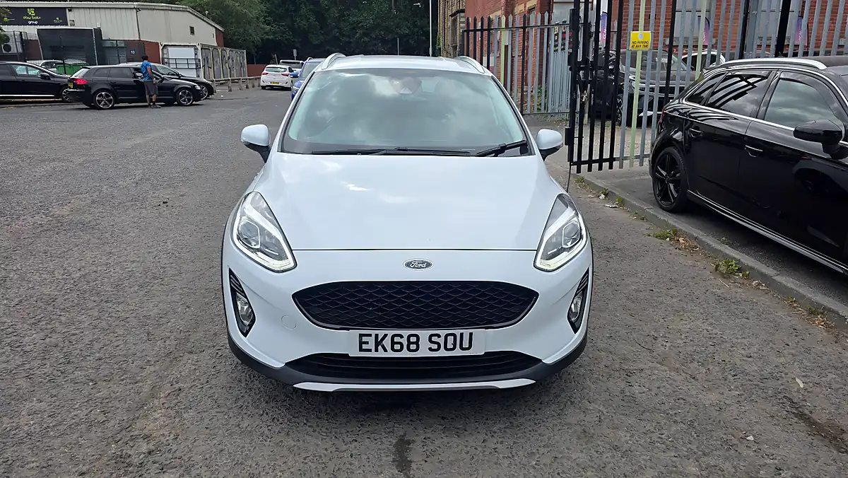 Used 2018 Ford Fiesta Active 1 White - Interior and Exterior details 2