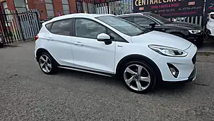 Used 2018 Ford Fiesta Active 1 White - Interior and Exterior details 4