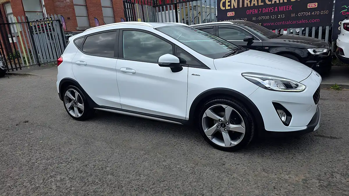 Used 2018 Ford Fiesta Active 1 White - Interior and Exterior details 4