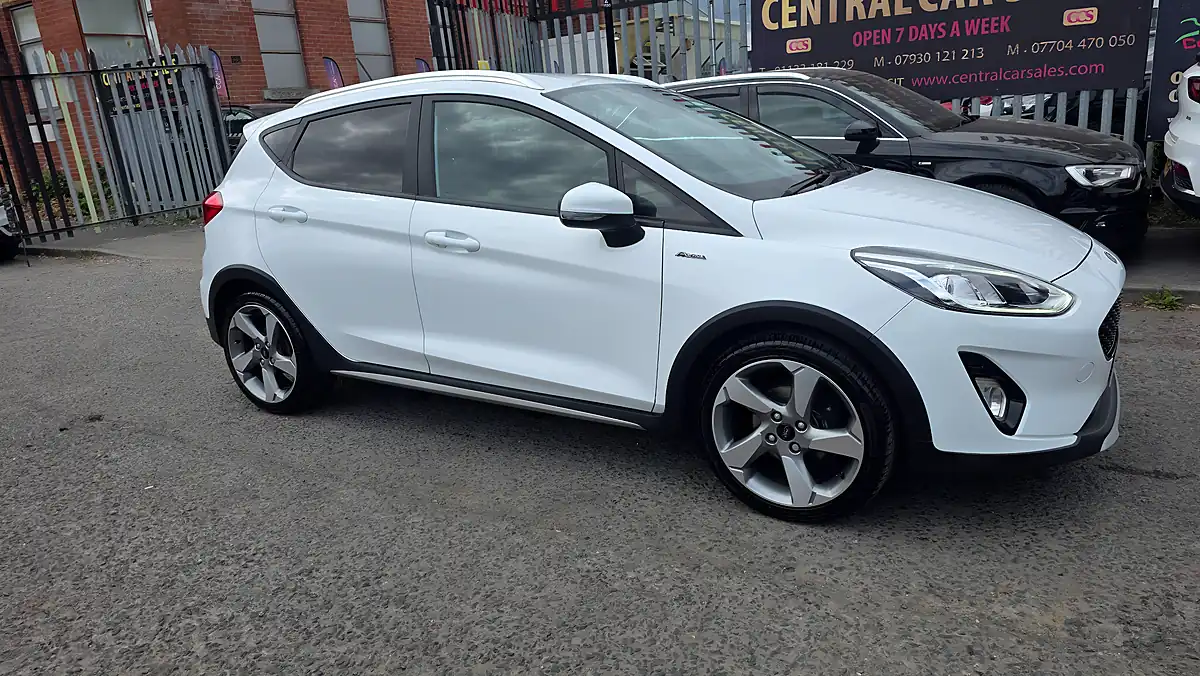 Used 2018 Ford Fiesta Active 1 White - Interior and Exterior details 5
