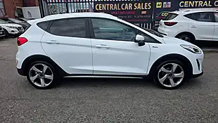 Used 2018 Ford Fiesta Active 1 White - Interior and Exterior details 6
