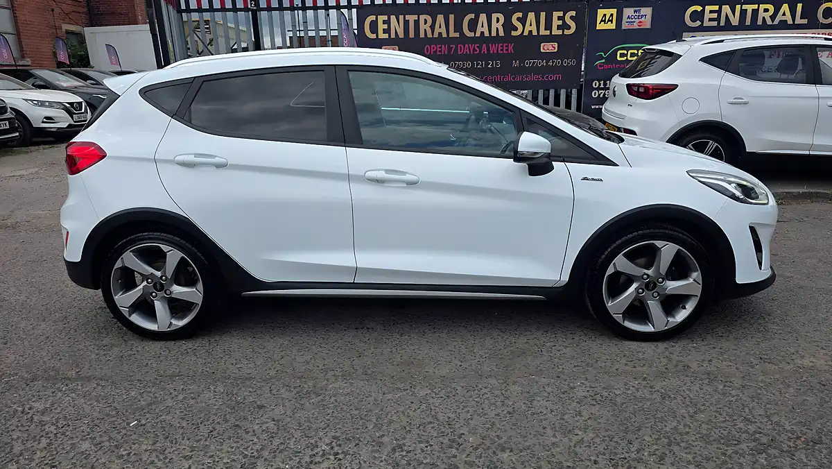 Used 2018 Ford Fiesta Active 1 White - Interior and Exterior details 6