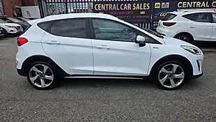 Used 2018 Ford Fiesta Active 1 White - Interior and Exterior details 7