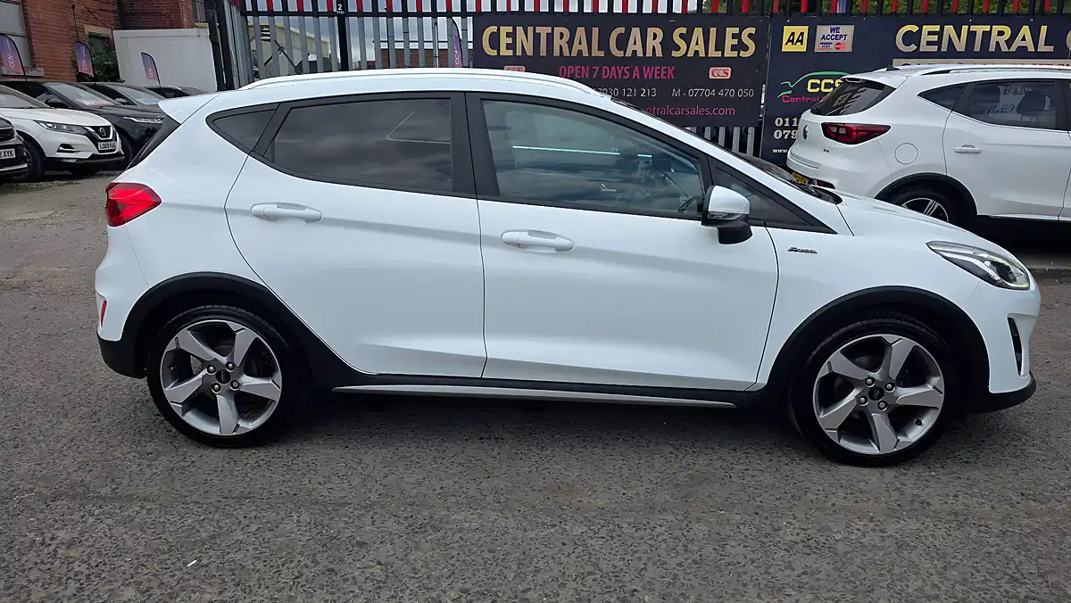 Used 2018 Ford Fiesta Active 1 White - Interior and Exterior details 8