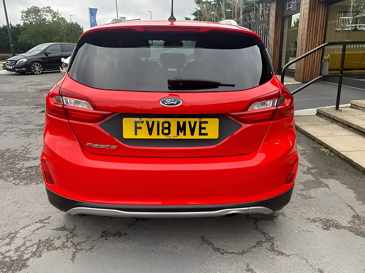 Used 2018 Ford Fiesta Active X Red - Interior and Exterior details 9