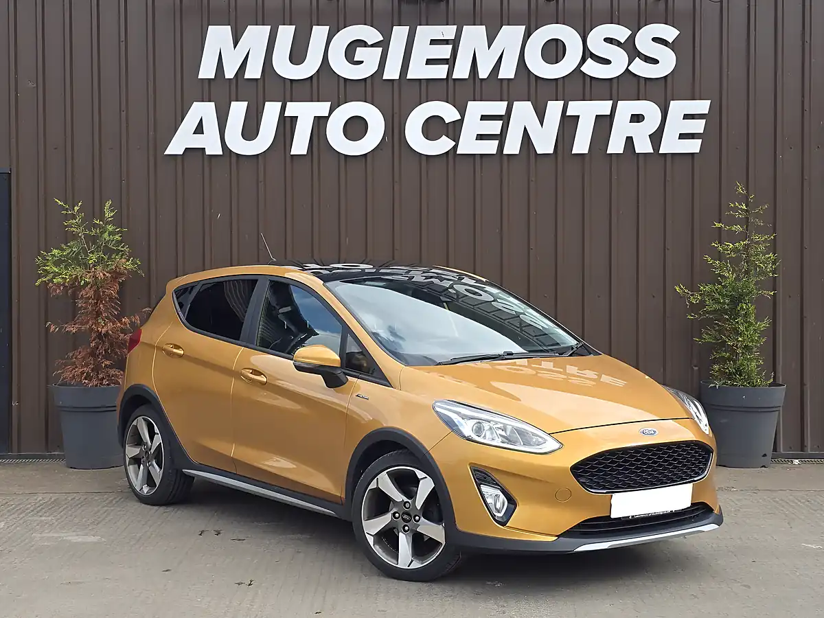 Used 2018 Ford Fiesta Active X Yellow - Front View