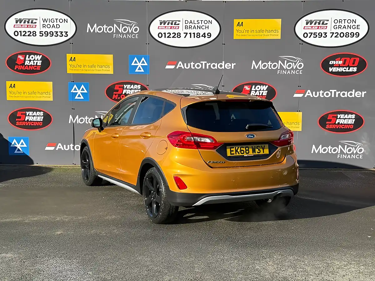Used 2018 Ford Fiesta Active X Yellow - Interior and Exterior details 3