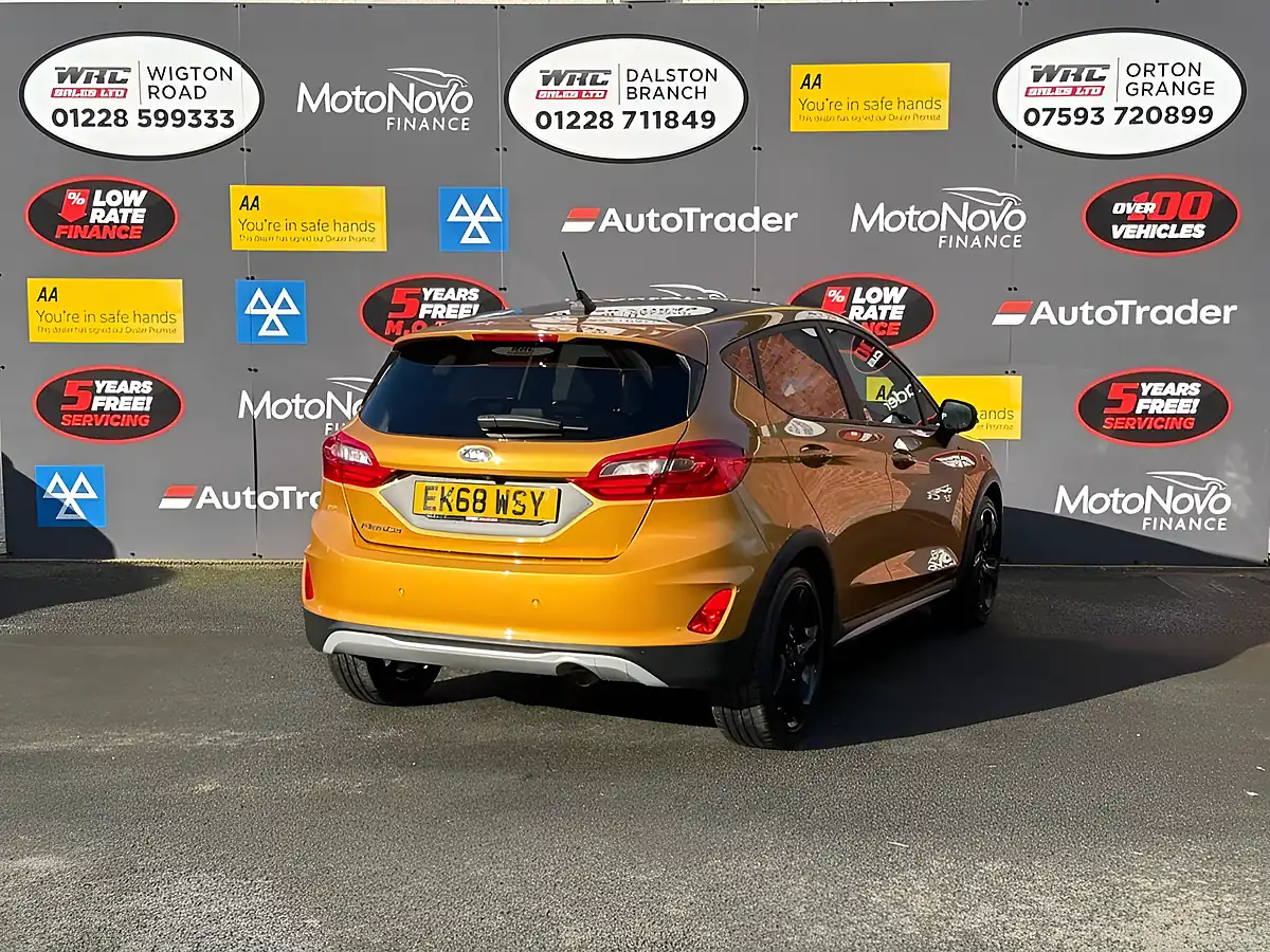 Used 2018 Ford Fiesta Active X Yellow - Interior and Exterior details 6
