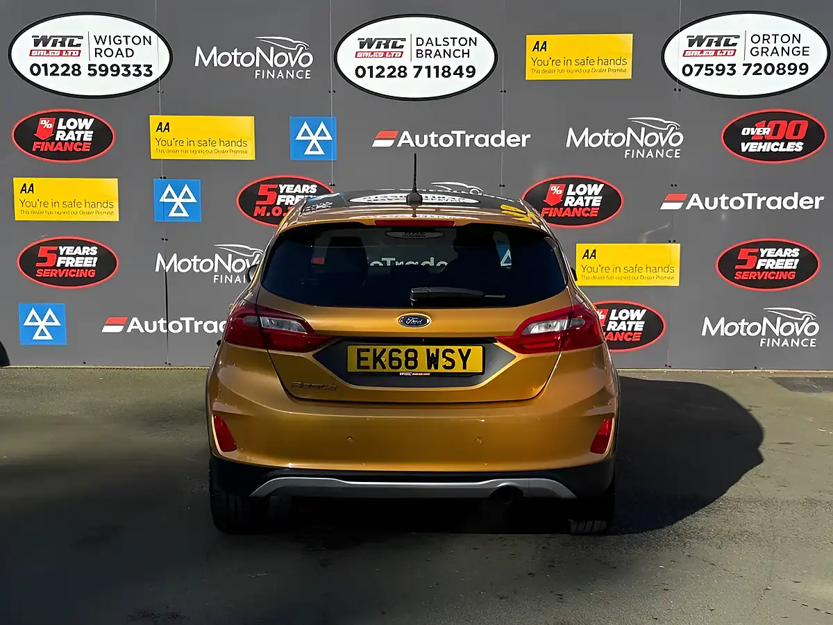Used 2018 Ford Fiesta Active X Yellow - Interior and Exterior details 7