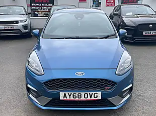 Used 2018 Ford Fiesta ST-2 Blue - Interior and Exterior details 11
