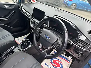 Used 2018 Ford Fiesta ST-2 Blue - Interior and Exterior details 12
