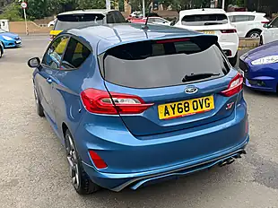 Used 2018 Ford Fiesta ST-2 Blue - Interior and Exterior details 6