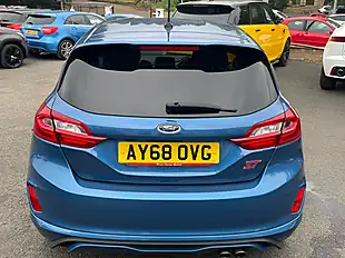 Used 2018 Ford Fiesta ST-2 Blue - Interior and Exterior details 7