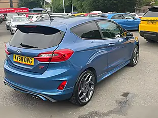 Used 2018 Ford Fiesta ST-2 Blue - Interior and Exterior details 8