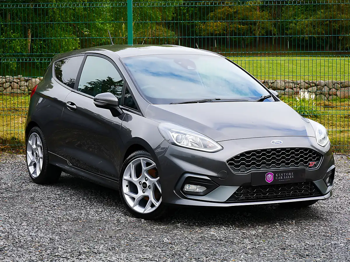 Used 2018 Ford Fiesta ST-2 Grey - Front View