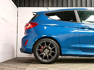 Used 2018 Ford Fiesta ST-3 Blue - Interior and Exterior details 14