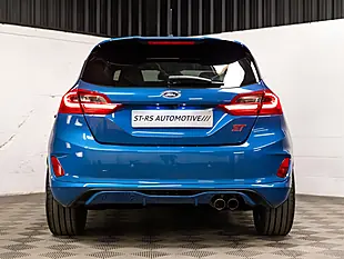 Used 2018 Ford Fiesta ST-3 Blue - Interior and Exterior details 8
