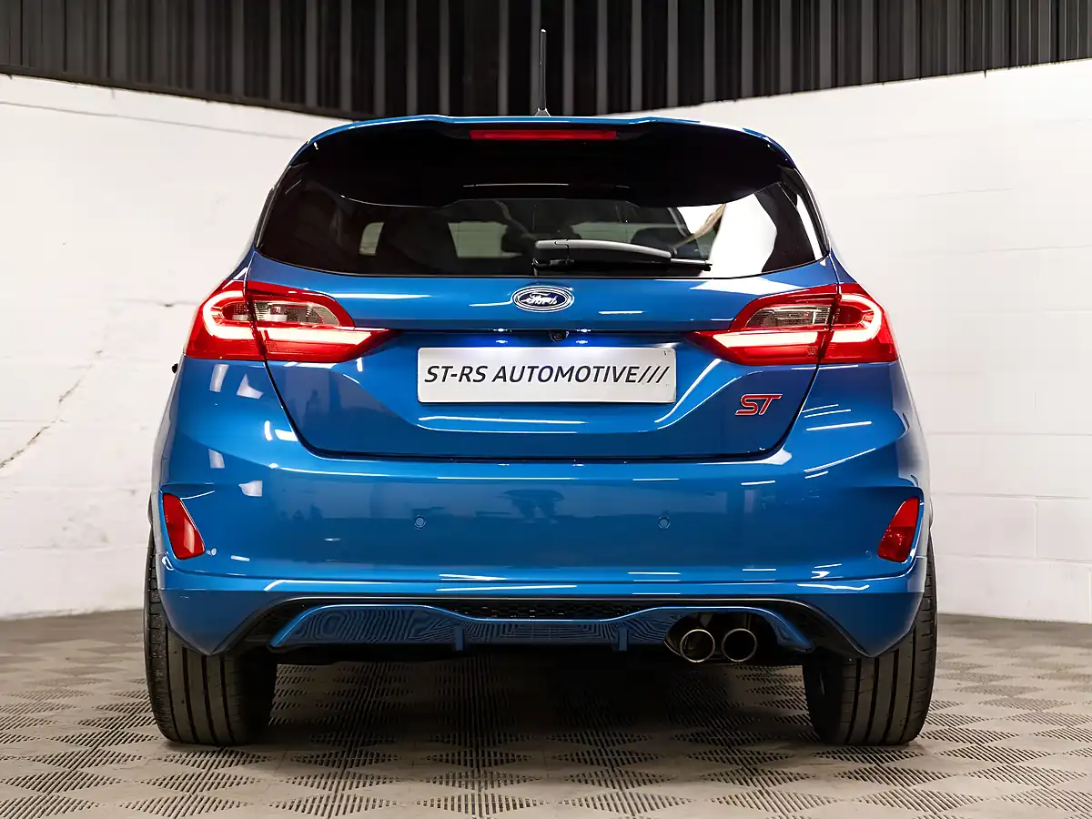 Used 2018 Ford Fiesta ST-3 Blue - Interior and Exterior details 8