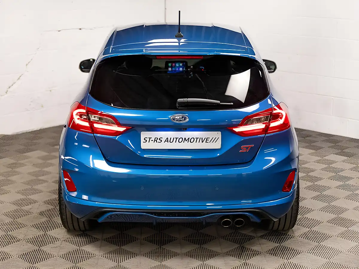 Used 2018 Ford Fiesta ST-3 Blue - Interior and Exterior details 9