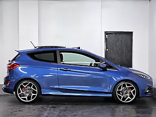 Used 2018 Ford Fiesta ST-3 Performance Blue - Interior and Exterior details 7
