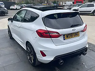 Used 2018 Ford Fiesta ST-3 White - Interior and Exterior details 20