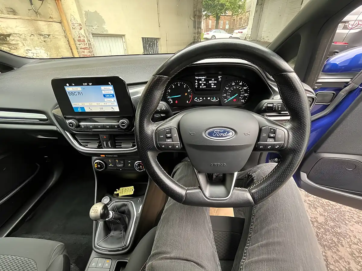 Used 2018 Ford Fiesta ST-Line Blue - Interior and Exterior details 15