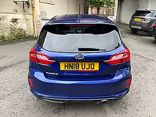 Used 2018 Ford Fiesta ST-Line Blue - Interior and Exterior details 7