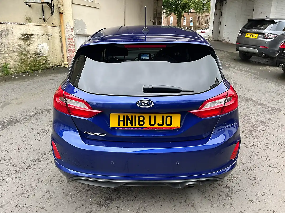 Used 2018 Ford Fiesta ST-Line Blue - Interior and Exterior details 7
