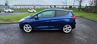 Used 2018 Ford Fiesta ST-Line Blue - Interior and Exterior details 2