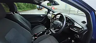 Used 2018 Ford Fiesta ST-Line Blue - Interior and Exterior details 9