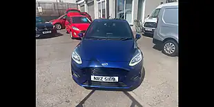 Used 2018 Ford Fiesta ST-Line Blue - Interior and Exterior details 2