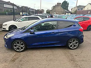 Used 2018 Ford Fiesta ST-Line Blue - Interior and Exterior details 6