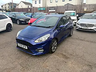Used 2018 Ford Fiesta ST-Line Blue - Interior and Exterior details 7