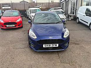 Used 2018 Ford Fiesta ST-Line Blue - Interior and Exterior details 8