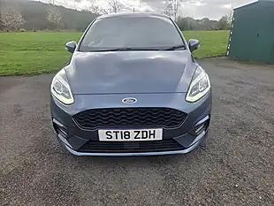 Used 2018 Ford Fiesta ST-Line Blue - Interior and Exterior details 2